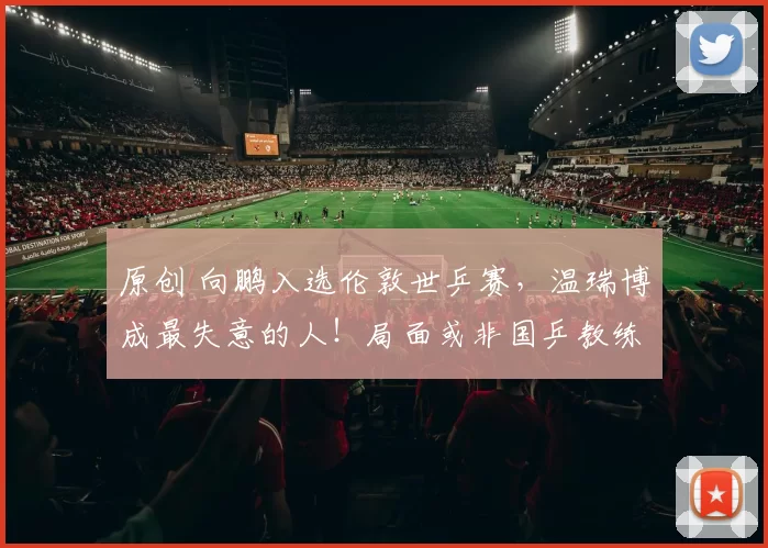 原创 向鹏入选伦敦世乒赛，温瑞博成最失意的人！局面或非国乒教练组所愿