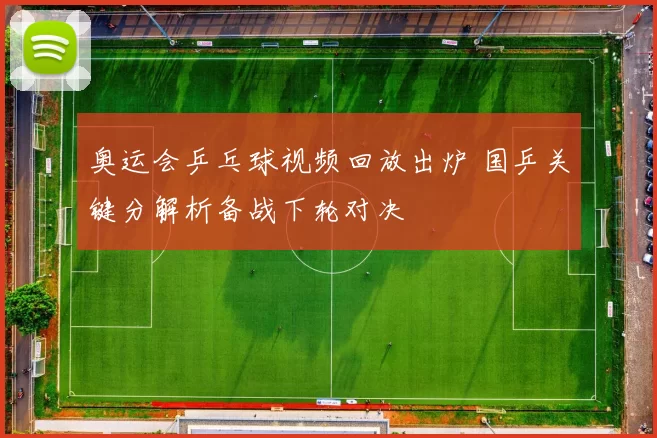 奥运会乒乓球视频回放出炉 国乒关键分解析备战下轮对决